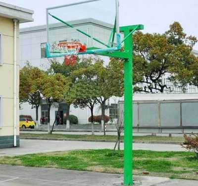 固定式篮球架与底线距离是多少